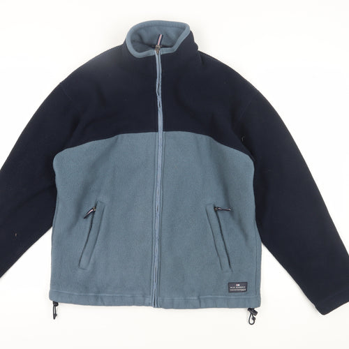 Marks and Spencer Men's Blue Fleece Jacket Size S