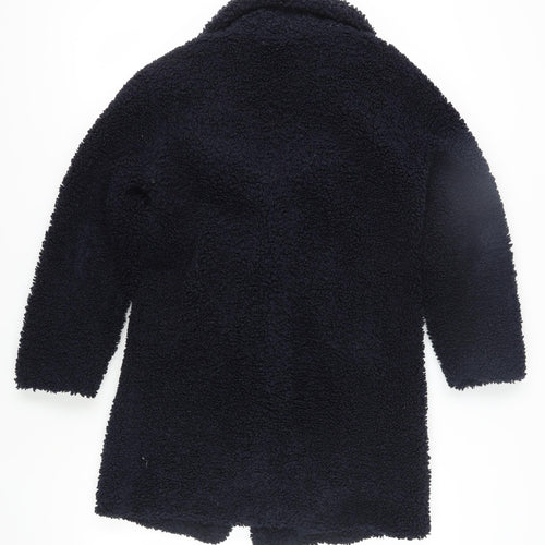 Dorothy Perkins Women's Black Mid-Length Coat Size 6