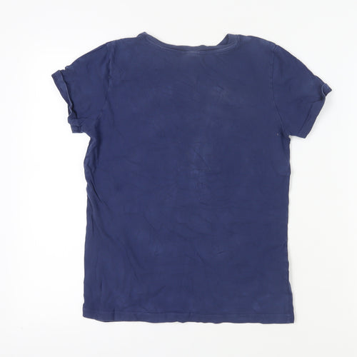 Boden Boys Blue Basic T-Shirt Size 11-12 Years