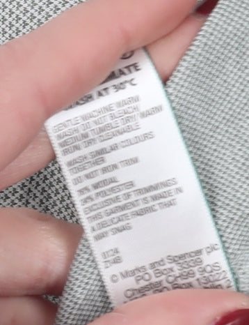 Marks and Spencer Men's Grey 3XL Polo Shirt