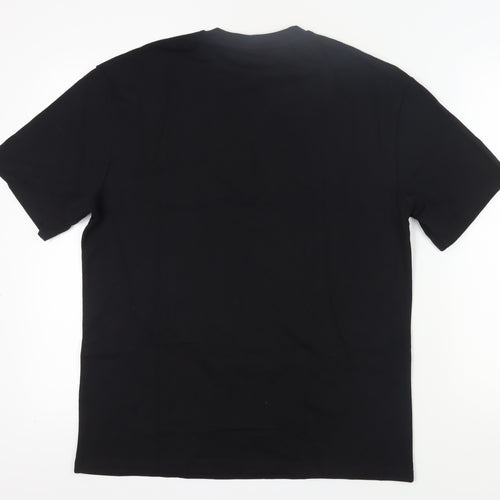 Topman Men's Black Berlin Print T-Shirt, Size S
