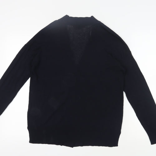 Next Women's Black Cardigan, Size 10, V-Neck Lightweight
