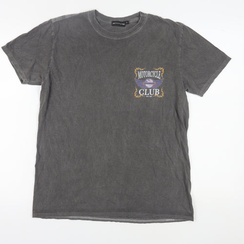 PrettyLittleThing Women's Grey T-Shirt, S, Casual Style