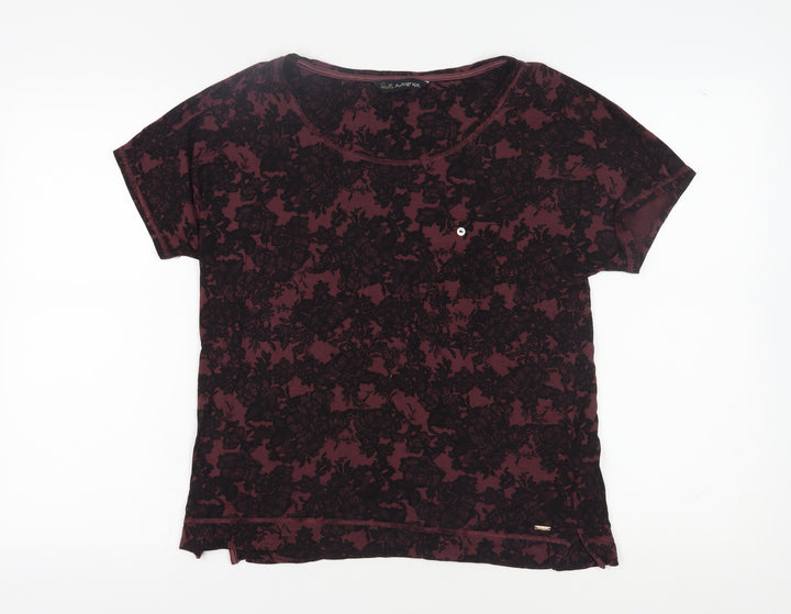 Marks and Spencer Women's Floral T-Shirt Size 12
