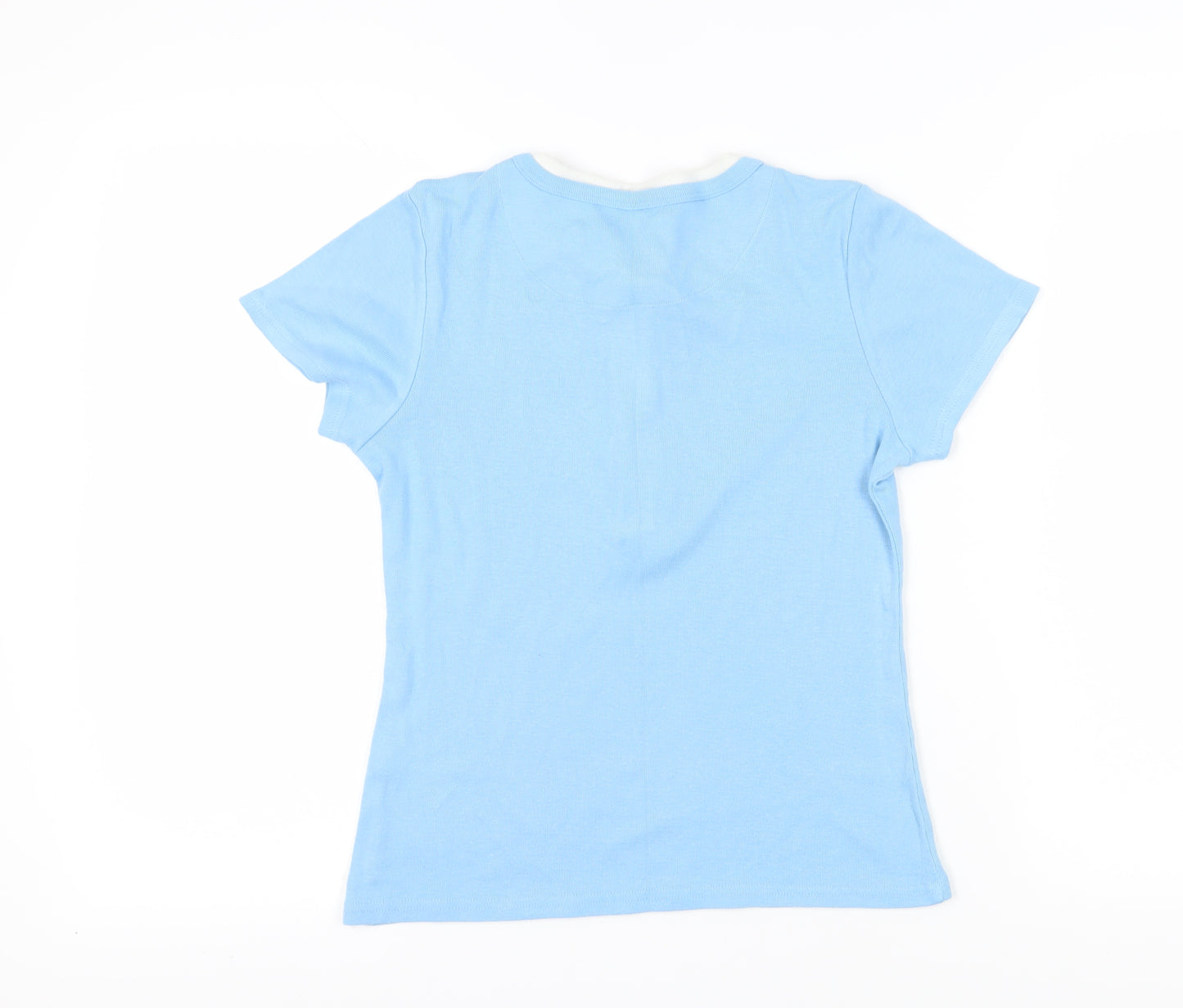 Bonmarché Women's Blue T-Shirt Size S Basic Style