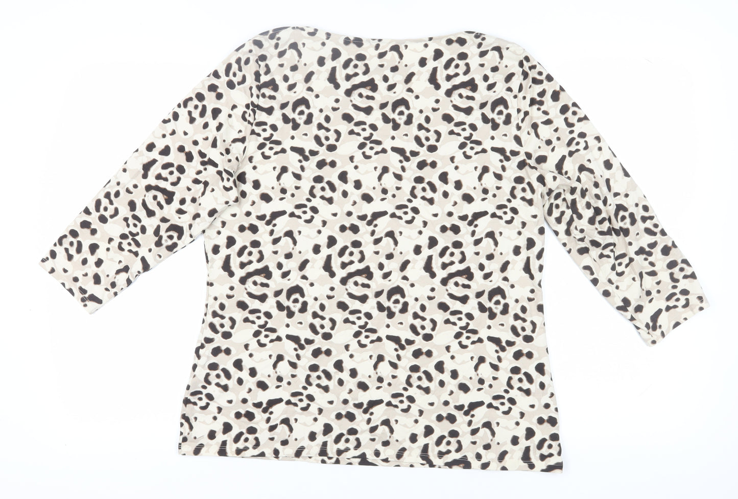 Marks and Spencer Women's Multicolour Crew Neck T-Shirt