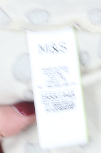 Marks and Spencer Women's Multicolour Crew Neck T-Shirt