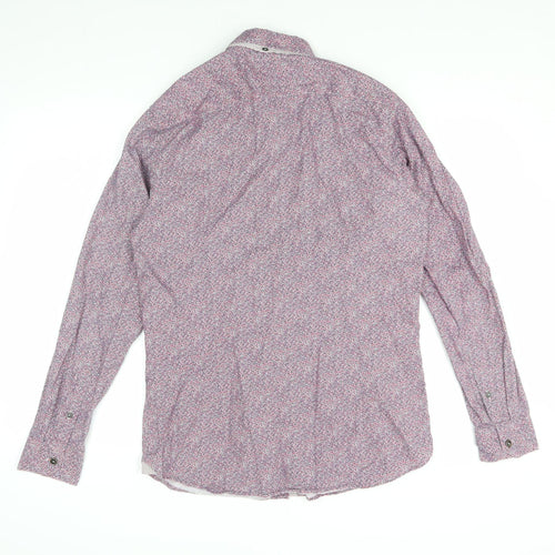 Ted Baker Men's Multicoloured Floral Shirt M