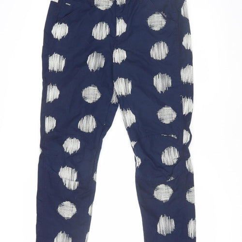 G-Star RAW Women's Blue Polka Dot Chino Trousers