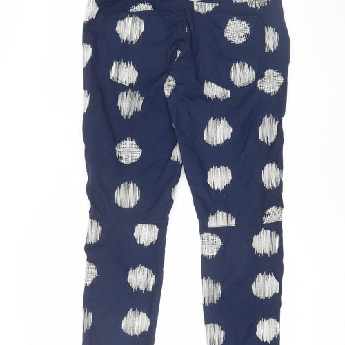 G-Star RAW Women's Blue Polka Dot Chino Trousers