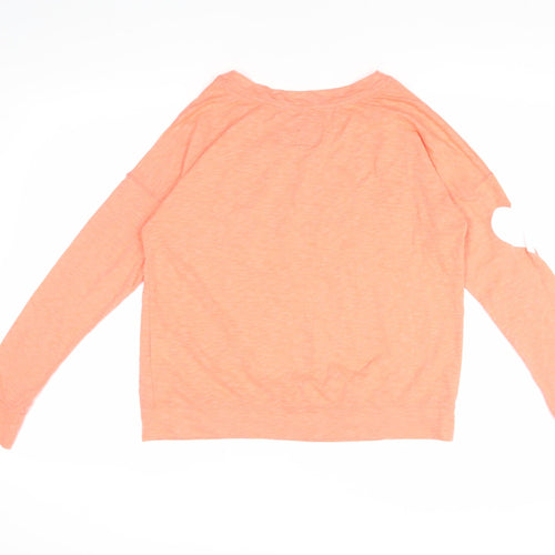 Superdry Women Orange XS Basic T-Shirt