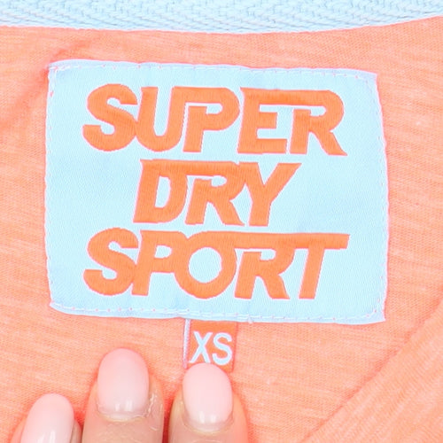 Superdry Women Orange XS Basic T-Shirt
