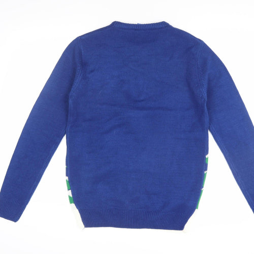 Disney Men's Blue Christmas Jumper S - Movie Theme