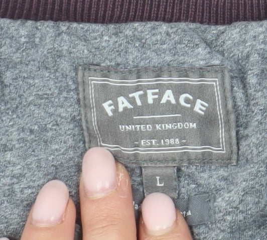 Fat Face Men's Henley Long Sleeve T-Shirt