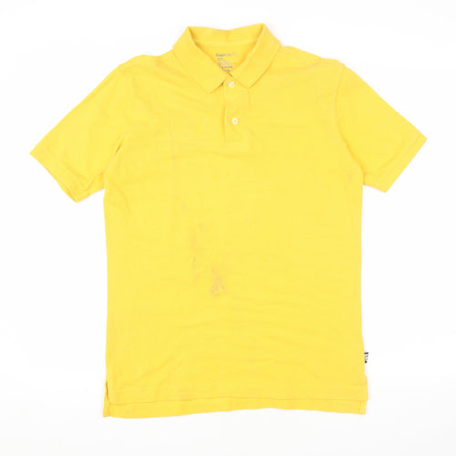 GapKids Boys Yellow Polo Shirt XL, Casual Summer Basic