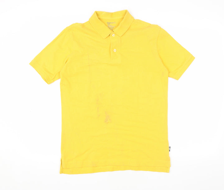 GapKids Boys Yellow Polo Shirt XL, Casual Summer Basic
