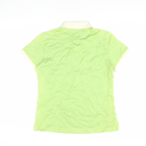 Clover by Bobby Jones Women's Green Polo, Medium