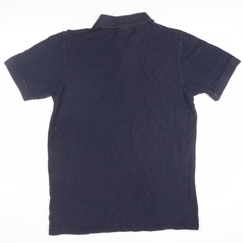Regatta Men's Blue M Polo Shirt - Casual Solid Short Sleeve