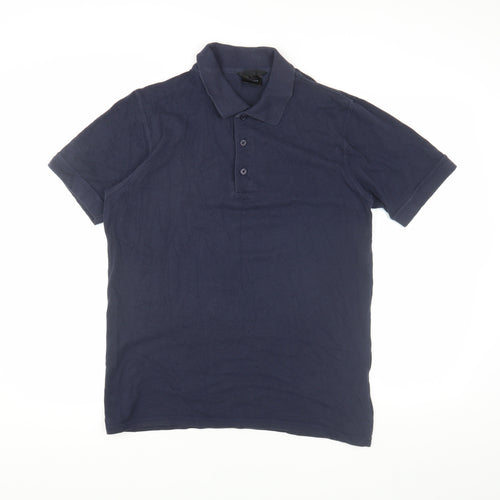 Regatta Men's Blue Polo Shirt, Size M, Cotton Blend