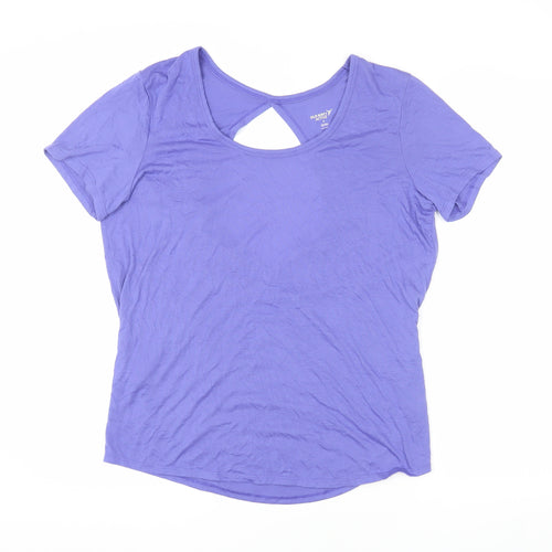 Old Navy Women's Purple Active Tee M