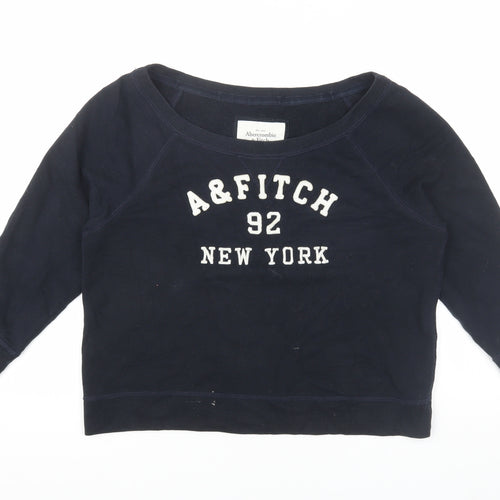 Abercrombie & Fitch Women’s Black Sweatshirt M
