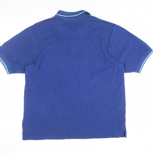 Maine New England Men's Blue XL Polo Shirt
