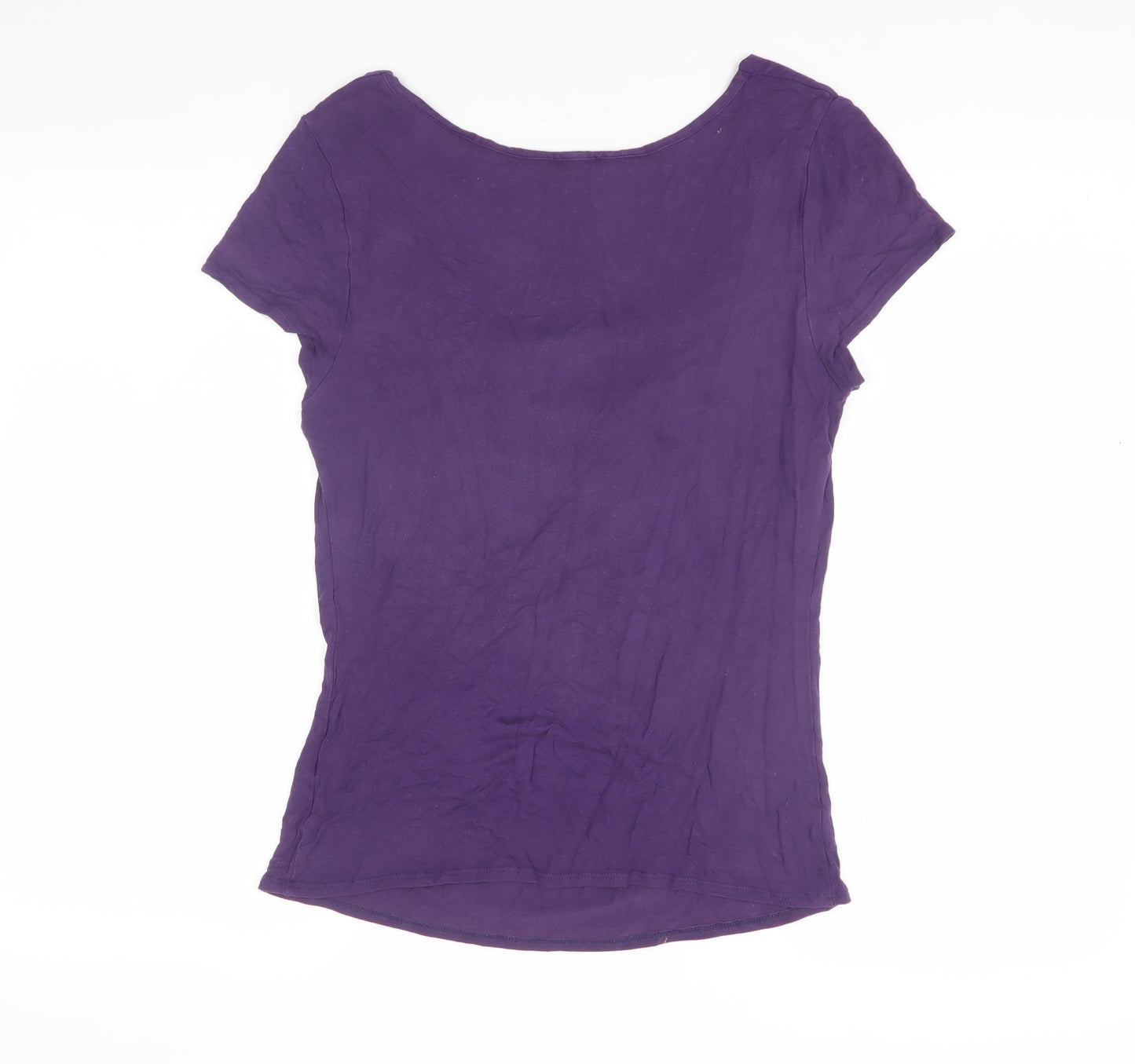 Phase Eight Women's Purple T-Shirt Size 14