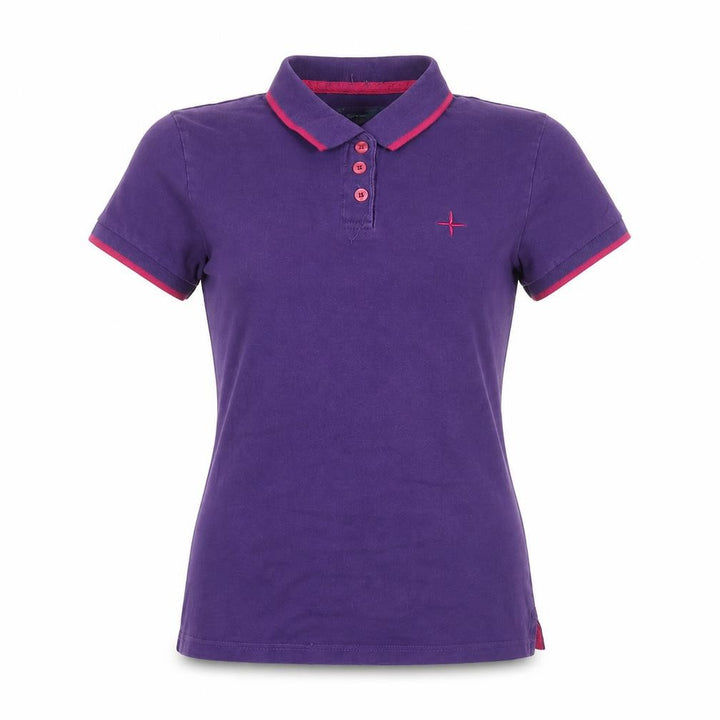 Mountain Warehouse Women's Purple Polo Shirt Size 8