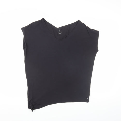 GapFit Women’s Black Sleeveless V-Neck T-Shirt