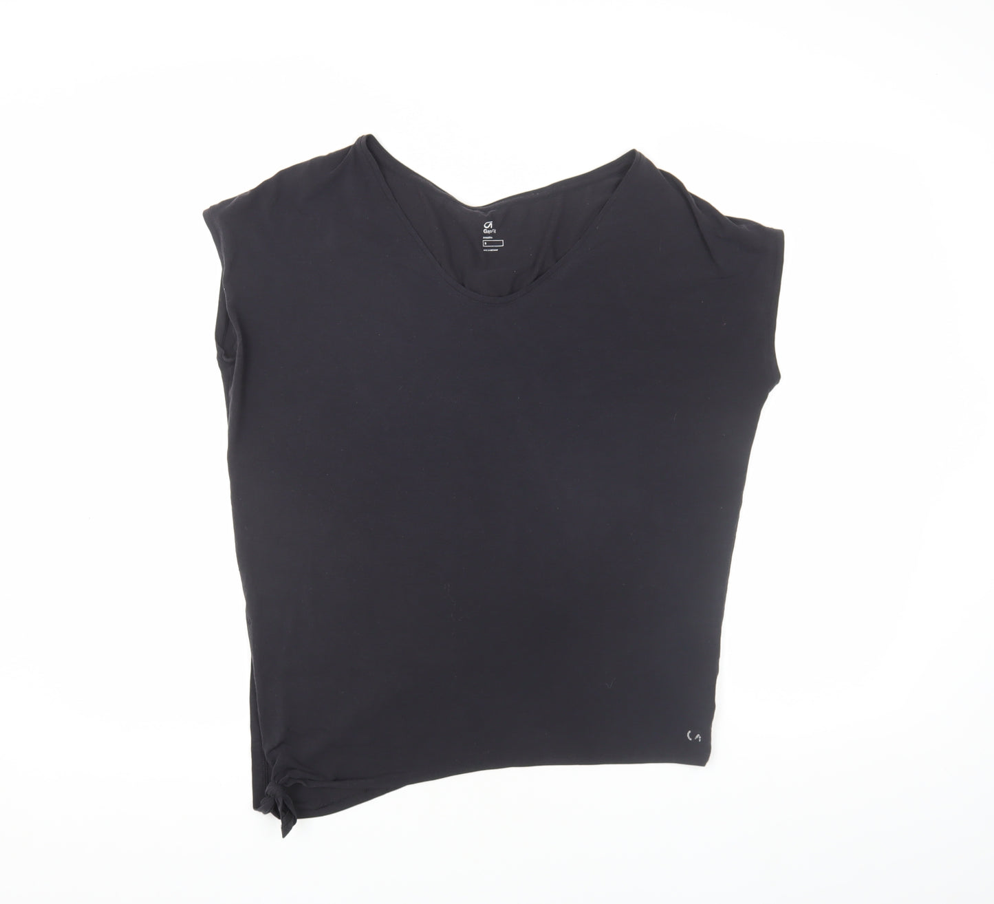 GapFit Women’s Black Sleeveless V-Neck T-Shirt
