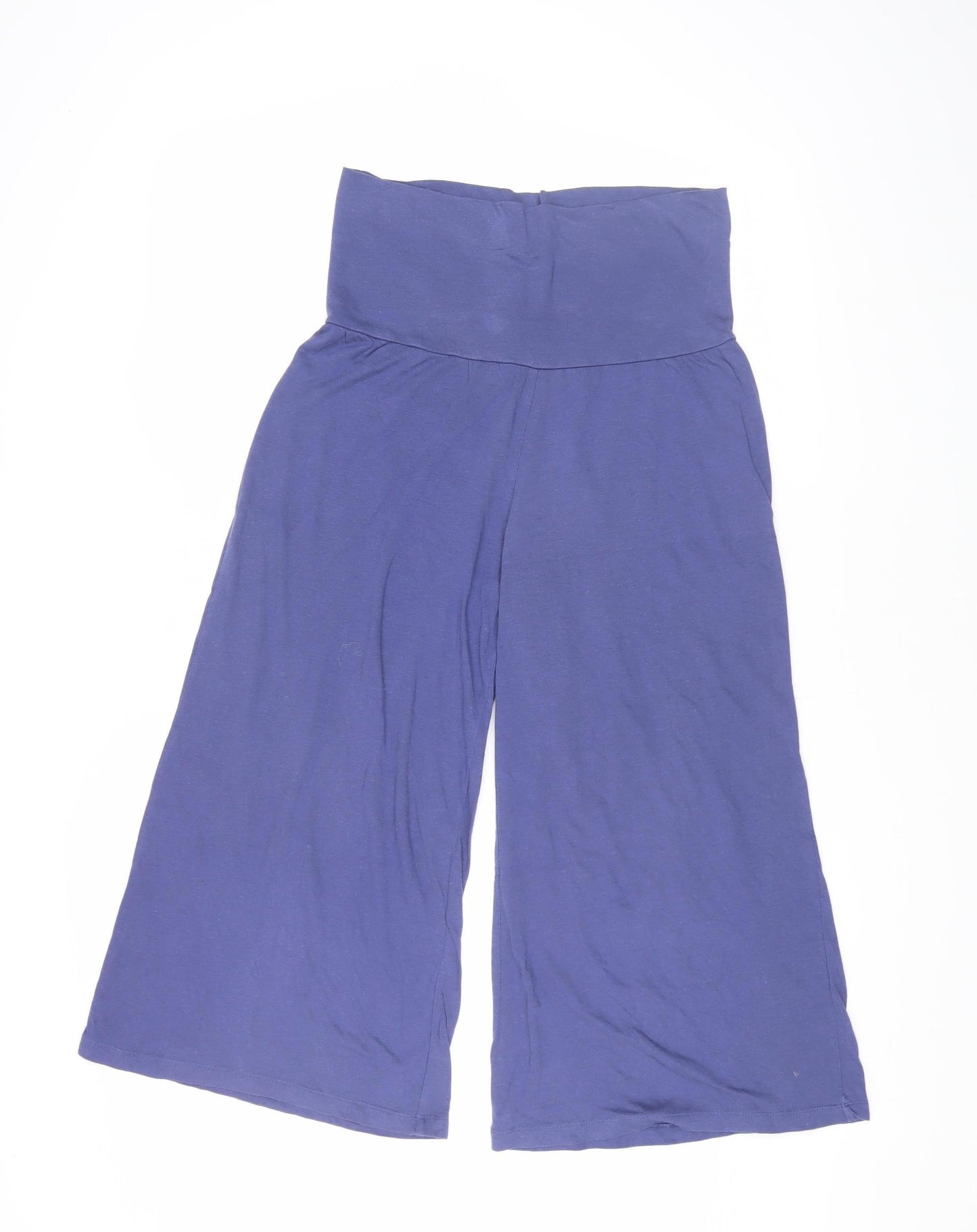 Gap Women's Blue Wide-Leg Trousers - Size M