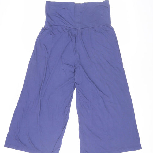 Gap Women's Blue Wide-Leg Trousers - Size M