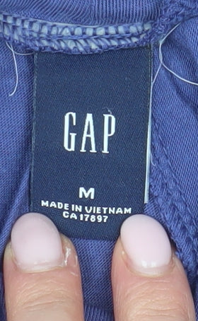 Gap Women's Blue Wide-Leg Trousers - Size M