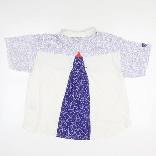 Jamie Sadock Women's M Geometric Polo - Casual Summer Style