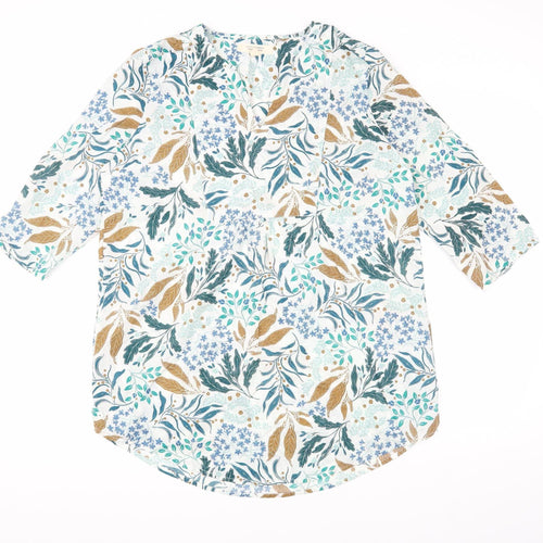 Seasalt Cornwall Women's Floral Tunic, Multicoloured, Size 12
