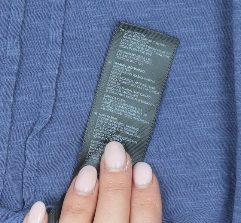 FatFace Women's Blue T-Shirt Size 20 Regular