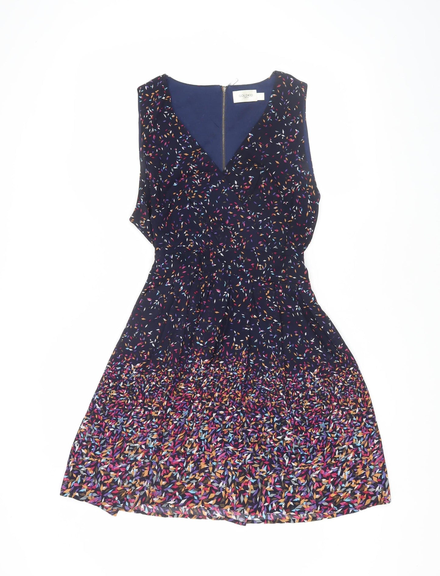 Goldkid London Women’s Multicoloured A-Line Dress, Size 12