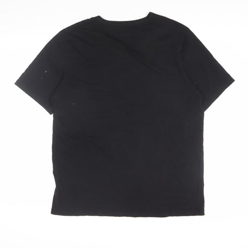 Boss Men’s Black T-Shirt XL Regular Fit