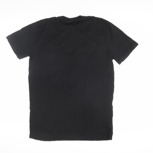 BOSS Men's Black 2XL Graphic Cotton T-Shirt