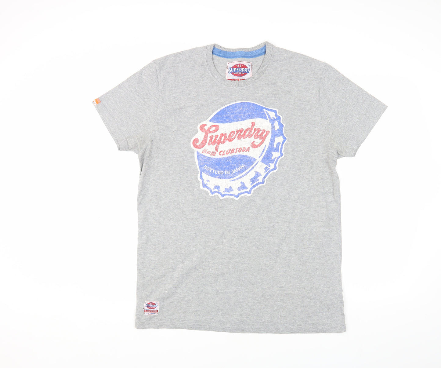 Superdry Men's Grey XL Graphic Print T-Shirt