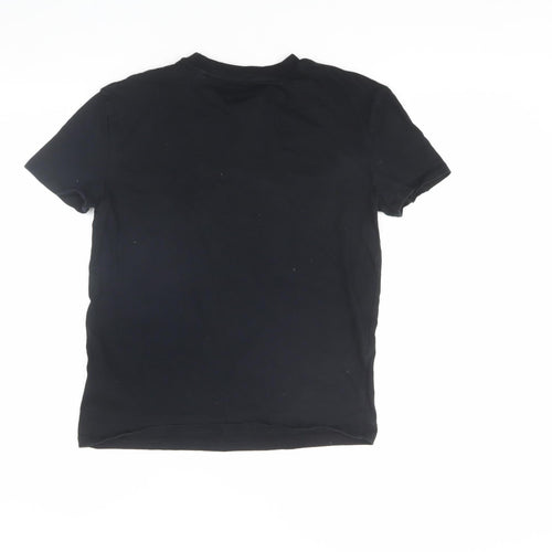 Marks and Spencer Boys Black FIFA Graphic T-Shirt, Age 11 - Ready to Play