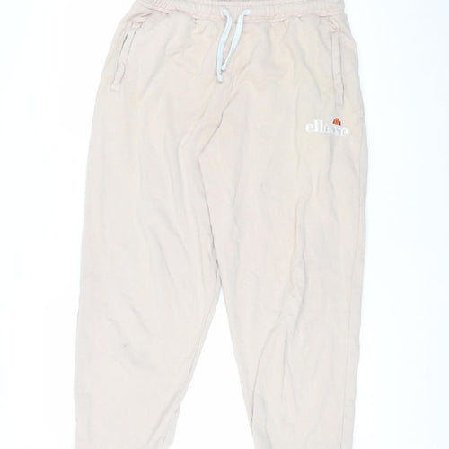 Ellesse Women's Beige Jogger Trousers, Size 14