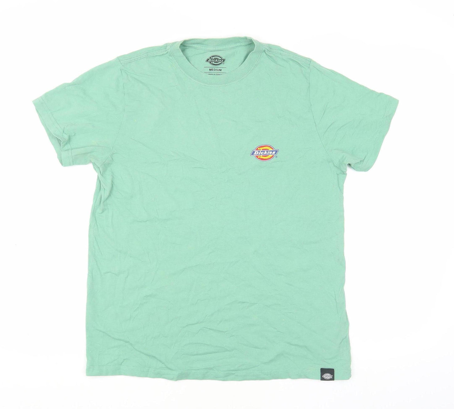 Dickies Men's Green Medium Crew Neck T-Shirt