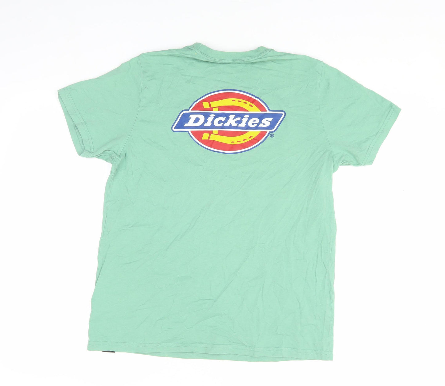 Dickies Men's Green Medium Crew Neck T-Shirt