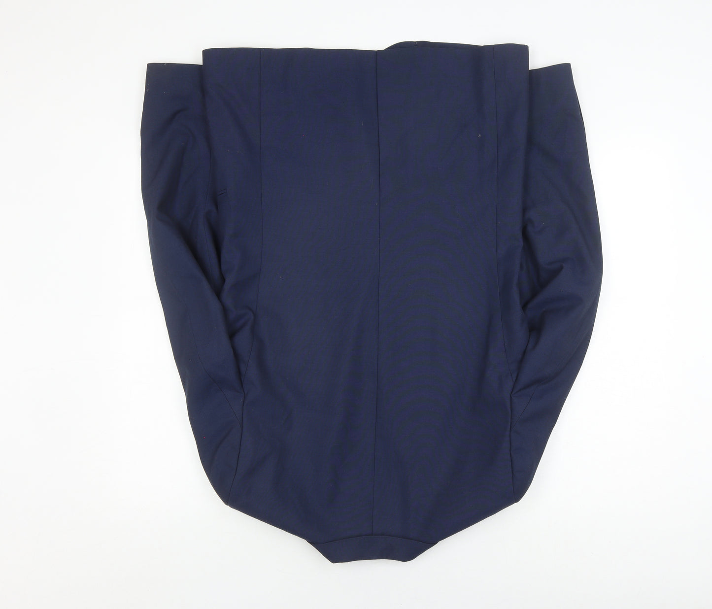 Moss London Men's Blue 38L Slim Fit Suit Jacket