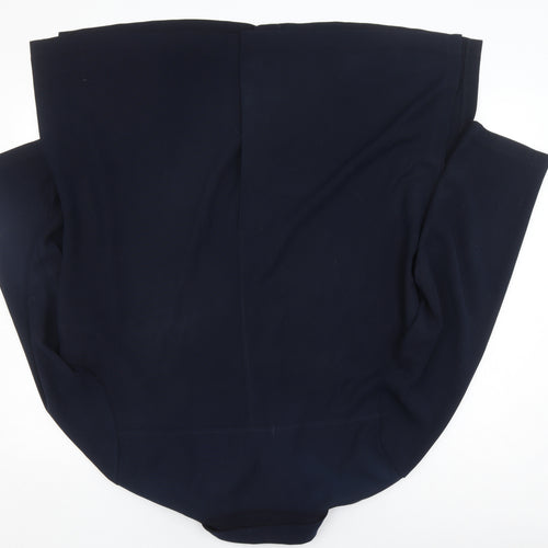 Ann Harvey Women's Black Overcoat Size 20 - Classic Elegance