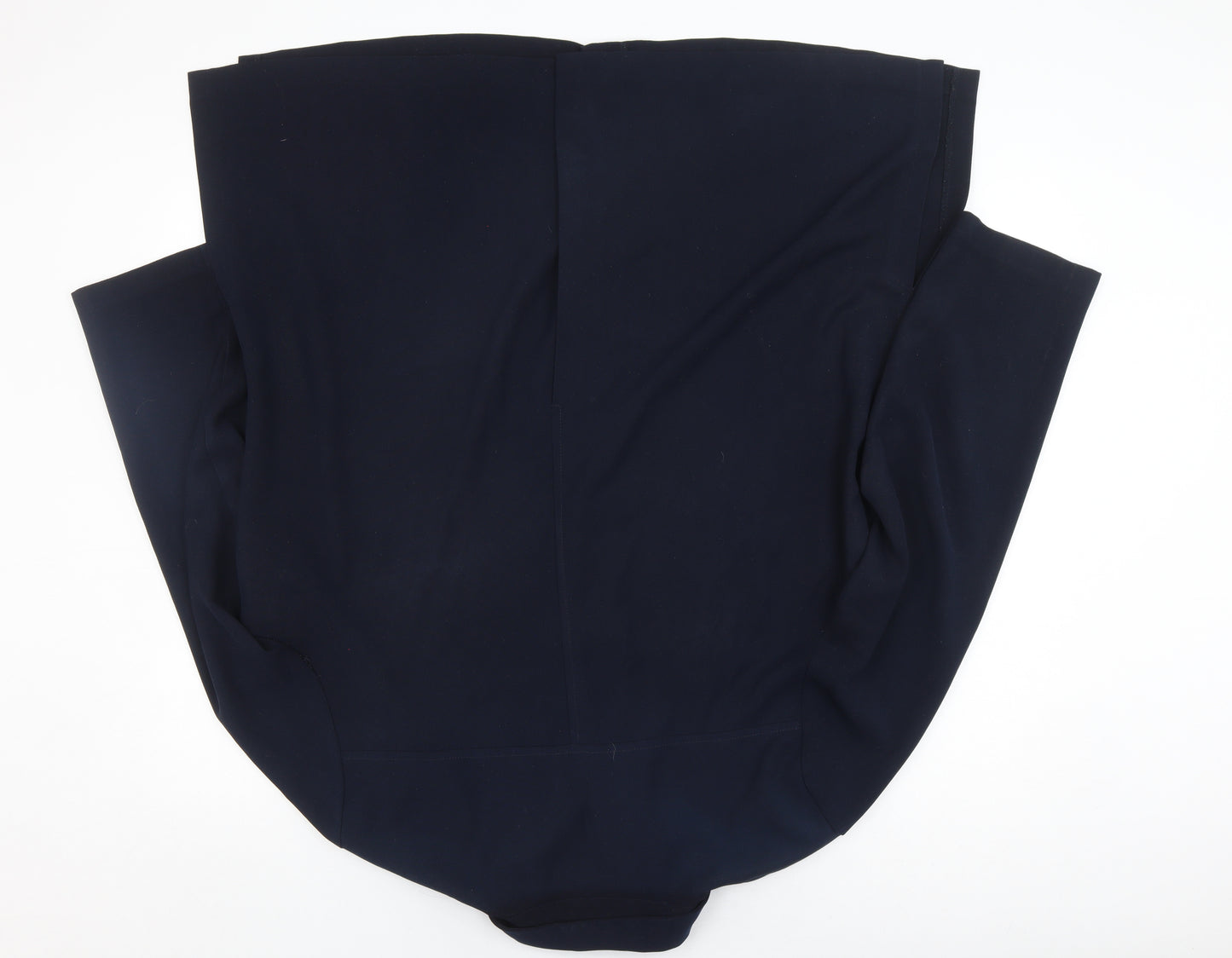 Ann Harvey Women's Black Overcoat Size 20 - Classic Elegance