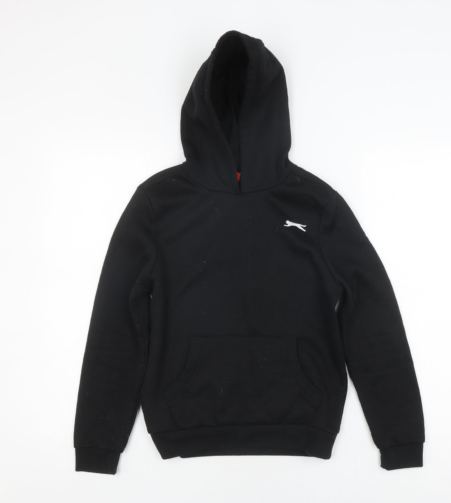 Slazenger Boys Black Pullover Hoodie, Size 11-12 Years