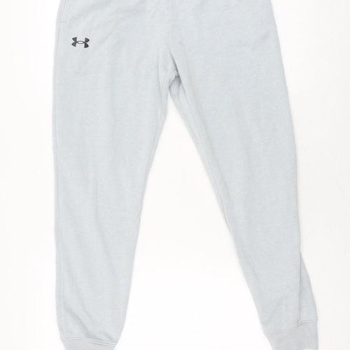 Under Armour Grey Joggers L, Relaxed Fit, Unisex Activewear