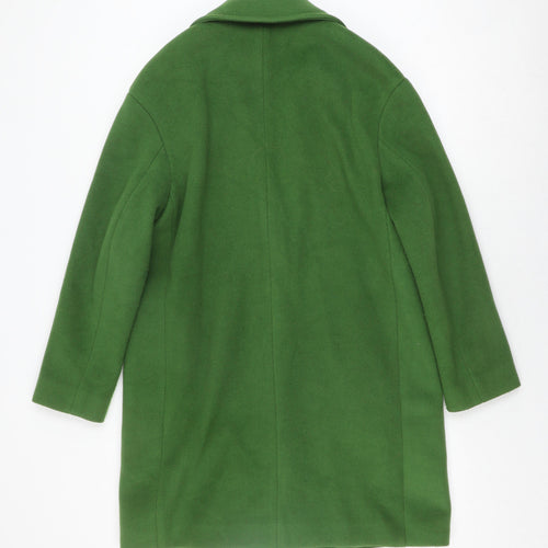 Marks and Spencer Women's Green Pea Coat Size 12